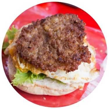 Món ăn- Tiệm Bánh Burger Sài Gòn