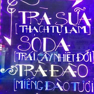 Thực đơn- Cafe Bus - Buble Tea
