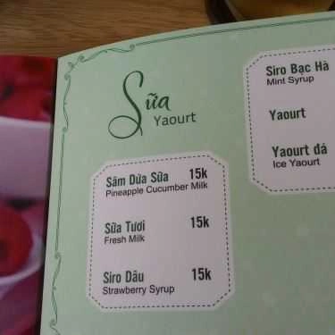 Thực đơn- Bus Coffee