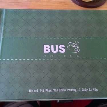 Thực đơn- Bus Coffee