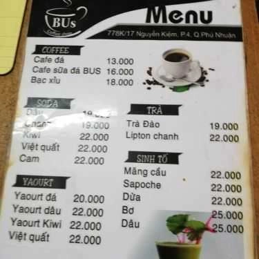 Tổng hợp- Bus Coffee Shop