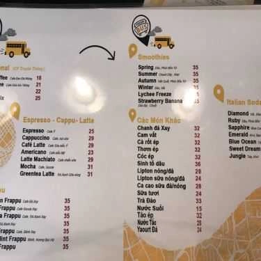 Thực đơn- Bus Station Coffee