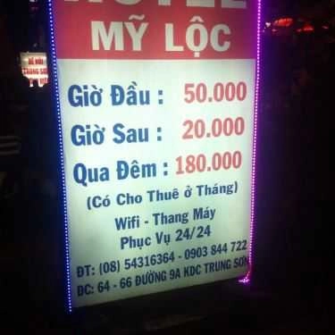 Tổng hợp- Mỹ Lộc Hotel
