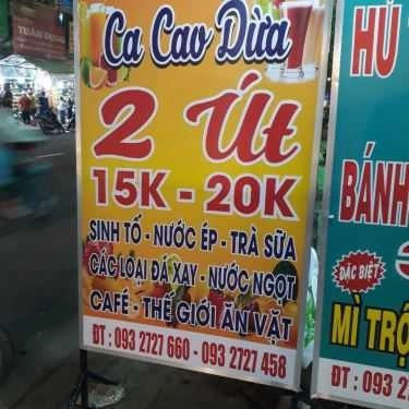 Tổng hợp- Cafe 2 Út - Ca Cao Dừa