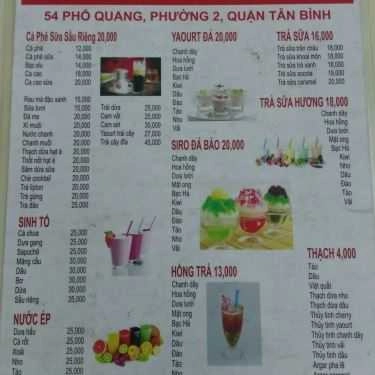 Thực đơn- MiKi Cafe & Trà Sữa