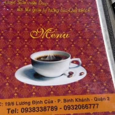 Tổng hợp- Duy - Coffee Sân Vườn