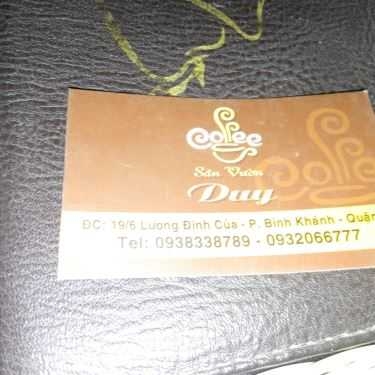 Tổng hợp- Duy - Coffee Sân Vườn