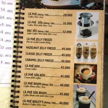 Thực đơn- Cà Phê Phố