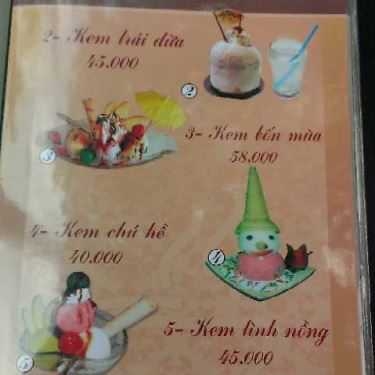 Thực đơn- Phố Xinh Cafe - Đường 38
