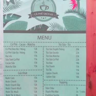 Tổng hợp- 63 Cafe - Đường Số 36