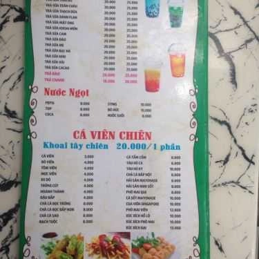 Thực đơn- Ăn vặt Cá Viên Chiên - Nguyễn Thái Bình