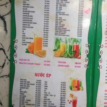 Thực đơn- Ăn vặt Cá Viên Chiên - Nguyễn Thái Bình