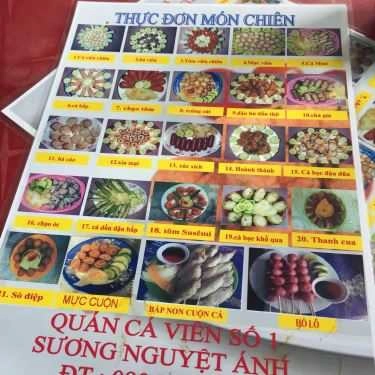 Thực đơn- Ăn vặt Cá Viên Chiên - Sương Nguyệt Ánh
