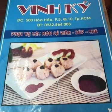 Thực đơn- Ăn vặt Cá Viên Chiên Vinh Ký - Hòa Hảo