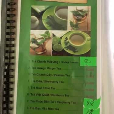 Thực đơn- Bảo My Cafe