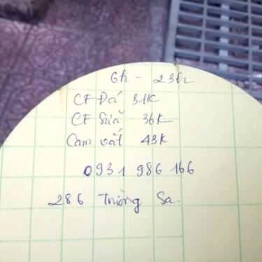 Tổng hợp- Cây Si Cafe - Trường Sa