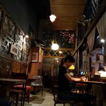 Không gian- Cafe Cỏ