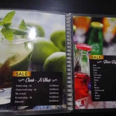 Thực đơn- Công Viên Cafe