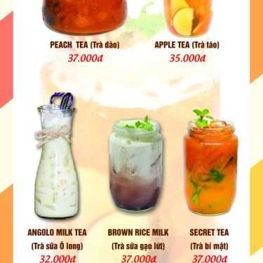 Thực đơn- Cafe De L'escale