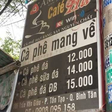 Thực đơn- Hà Cafe - Trần Văn Giàu