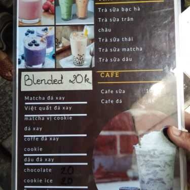 Thực đơn- Cafe Mang Đi 152