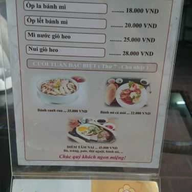 Thực đơn- Nai Cafe