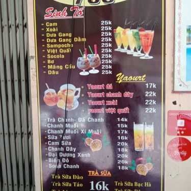 Thực đơn- Cafe Nguyên Chất - Trường Sa