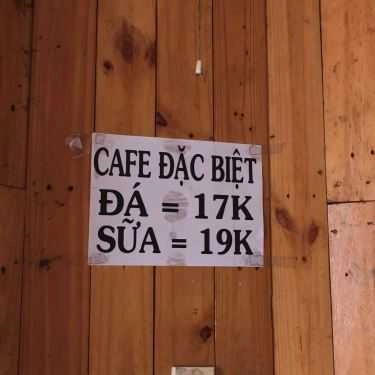 Thực đơn- Sạch Cafe - Đường Số 1