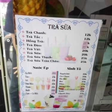 Thực đơn- Su & Bơ Coffee