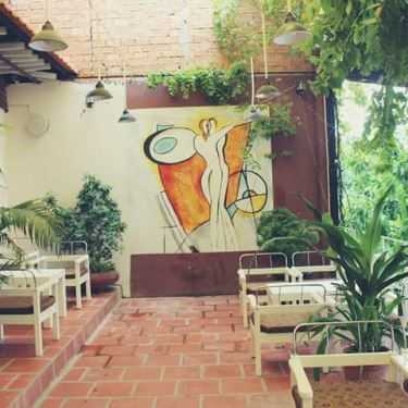 Không gian- Trà My Cafe