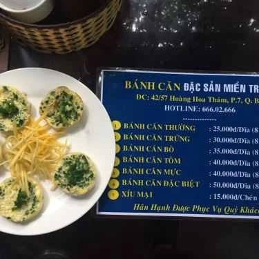 Món ăn- Cafe Tuổi Trẻ - Hoàng Hoa Thám