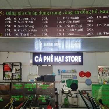Thực đơn- Cafe Võng - Ý Lan