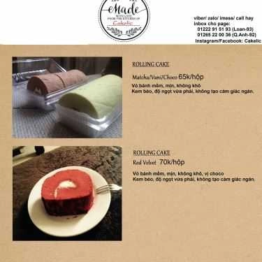 Thực đơn- Shop online Cakelic - The Cake's Corner