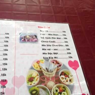 Thực đơn- Ăn vặt Canaan Quán - Kem Cuộn