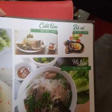 Thực đơn- Cát Mộc Cafe - Tô Hiến Thành