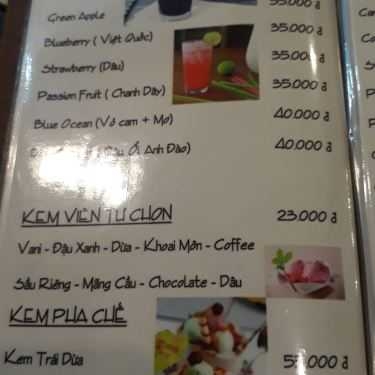 Thực đơn- Catali Coffee
