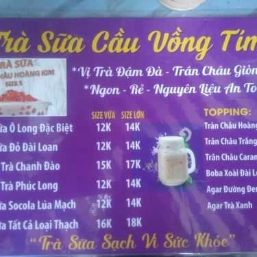 Tổng hợp- Ăn vặt Cầu Vồng Tím - Trà Sữa Trân Châu