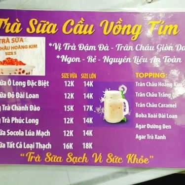 Thực đơn- Ăn vặt Cầu Vồng Tím - Trà Sữa Trân Châu