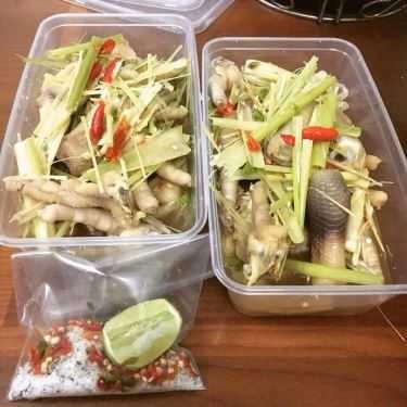 Món ăn- Ăn vặt Chân Gà Chua Cay Sả Ớt