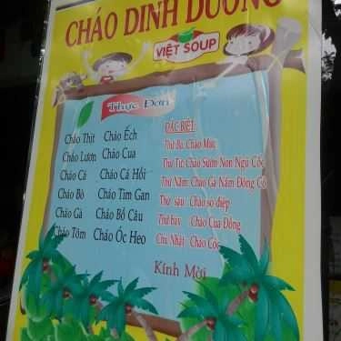 Thực đơn- Ăn vặt Cháo Dinh Dưỡng Việt Soup - Hòa Hảo