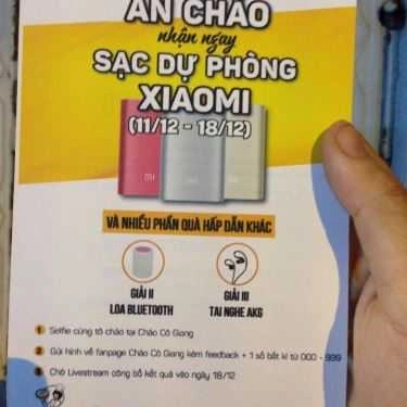 Tổng hợp- Ăn vặt Cháo Sườn Cô Giang - Đinh Tiên Hoàng