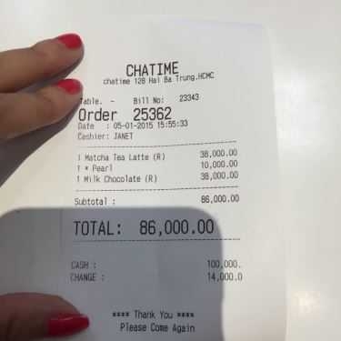 Tổng hợp- Cafe Chatime Hai Bà Trưng - Trà Sữa & Cupcake