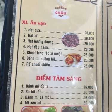 Tổng hợp- Châu Coffee
