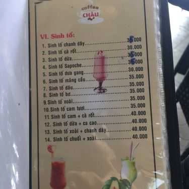 Tổng hợp- Châu Coffee