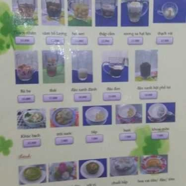 Thực đơn- Tiệm Bánh Chè Bánh Tuyết Nga - Nguyên Hồng