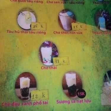 Thực đơn- Ăn vặt Chè Bưởi Vĩnh Long - Thống Nhất