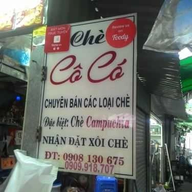 Thực đơn- Ăn vặt Chè Cô Có