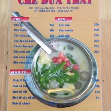 Thực đơn- Ăn vặt Cô Quyên - Chè Dừa Thái Lan