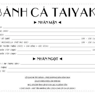 Tổng hợp- Cafe Quầy Nhà Chế - Trà Sữa & Topping Nhà Làm 100%