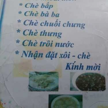 Thực đơn- Ăn vặt Chè Thái Sâm Bổ Lượng - Phan Văn Trị